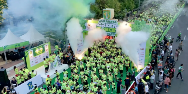 Rayakan HUT Surabaya dan Persebaya, Green Force Run 2026 Usung Kampanye "Lebih dari Lari"