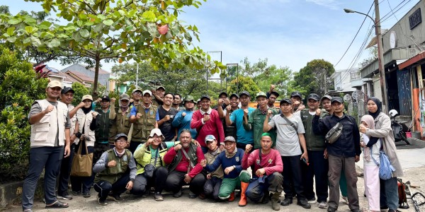 Sentuhan Cepat Tim Maung Asri, Estetika GDC Depok Kembali Tertata