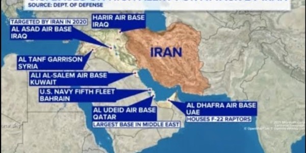 Iran Gempur Aset AS di Beberapa Negara Arab, Kecuali Oman