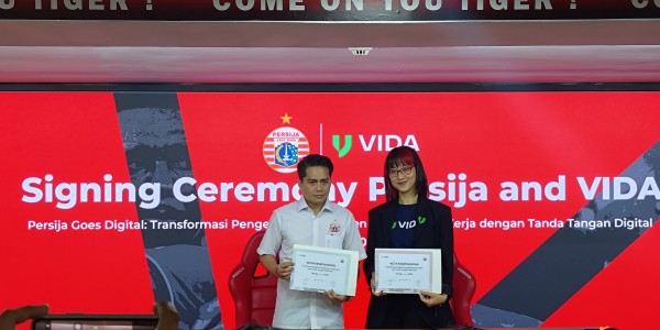 Pertama di Indonesia, Persija Gandeng VIDA Digitalkan Sistem Administrasi Klub