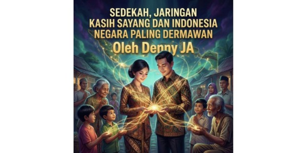 Sedekah, Jaringan Kasih Sayang dan Indonesia Negara Paling Dermawan
