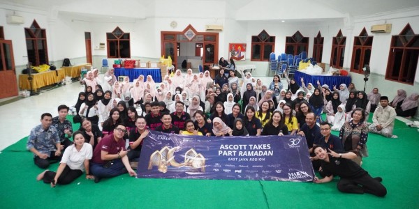 Tak Sekadar Berbagi Takjil, Ascott Jatim Edukasi Kesehatan Remaja Putri di Bulan Ramadan