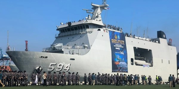 TNI AL Gelar Mudik Gratis ke Bangka Belitung, KRI Semarang-594 Dikerahkan