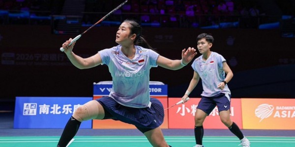 Amallia/Fadia Tembus Semifinal, Tampil Dominan di Kejuaraan Asia 2026