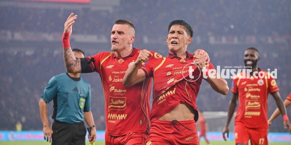 Eksel Runtukahu Gacor, Persija Jakarta Cukur Persebaya 3-0 di GBK