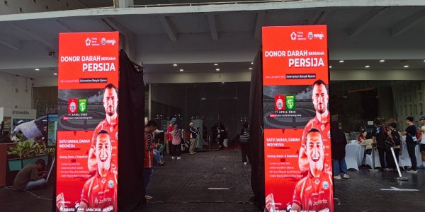 Persija Gelar Aksi Donor Darah Jelang Laga Klasik Kontra Persebaya