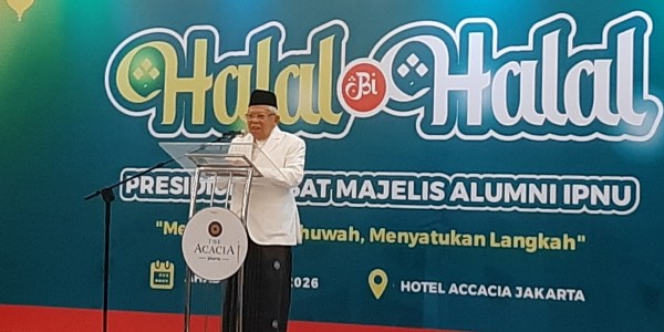PP Majelis Alumni IPNU Gelar Halal bi Halal 2026, Ma'ruf Amin Tekankan Pentingnya Ukhuwah dan Peran Khalifah di Bumi
