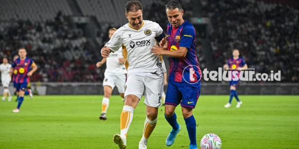 Barcelona Legends Raih Kemenangan 3-0 atas DRX World Legends pada Laga Clash Of Legends di GBK