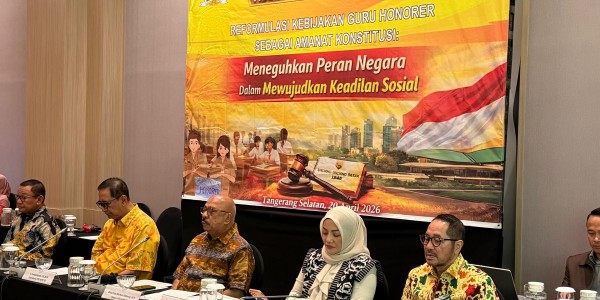 Firman Soebagyo Soroti Nasib 1,6 Juta Guru Honorer: Jangan Sampai Ada PHK Terselubung