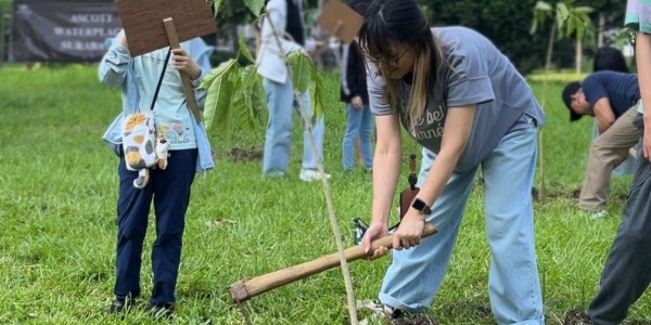 Ascott Waterplace Surabaya Luncurkan “One Stay One Tree”, Perkuat Komitmen Pariwisata Berkelanjutan