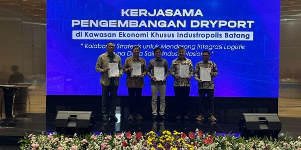 Pelindo dan Sejumlah BUMN Sepakati Pengembangan Dry Port di KITB Batang