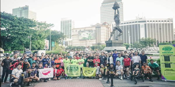 Persebaya Gaungkan Perdamaian Suporter Lewat Jersey Run di Jakarta