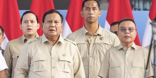 Dasco Dampingi Presiden Prabowo di May Day, Dukung Penuh Kebijakan Pro Buruh