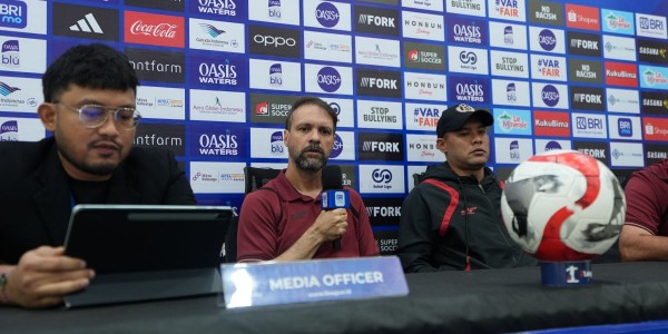Terancam Absen Lawan Persib, Mauricio Souza Isyaratkan Rotasi Pemain Berisiko Akumulasi Kartu Lawan Persijap