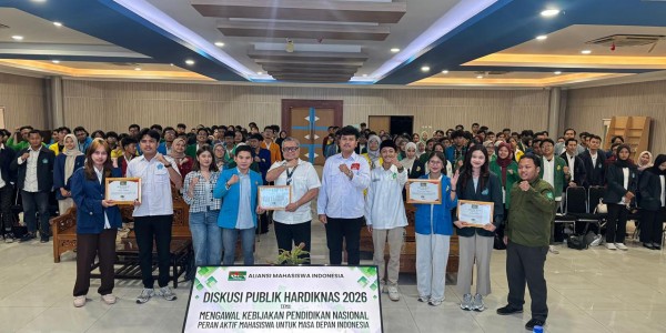 Aliansi Mahasiswa Indonesia Bahas Kebijakan Pendidikan Nasional dalam Diskusi Publik Hardiknas 2026