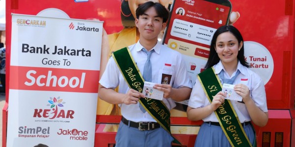 Para Siswa SMAN 28 Jakarta Beri Sambutan Positif Program KEJAR 2026 Bank Jakarta