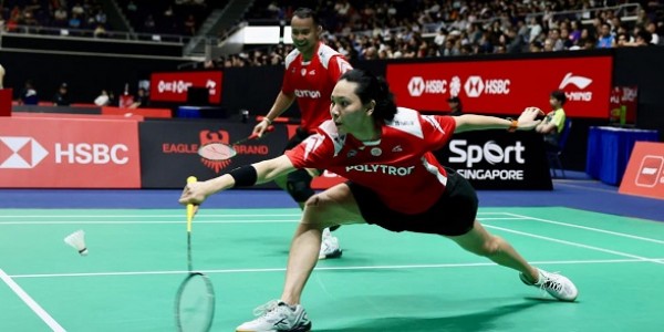 Rehan/Gloria Terhenti di Singapore Open 2026