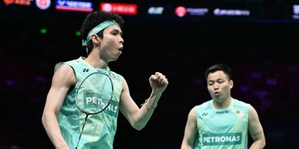 Aaron Chia/Soh Wooi Yik Melaju Mulus ke 16 Besar Singapore Open 2026