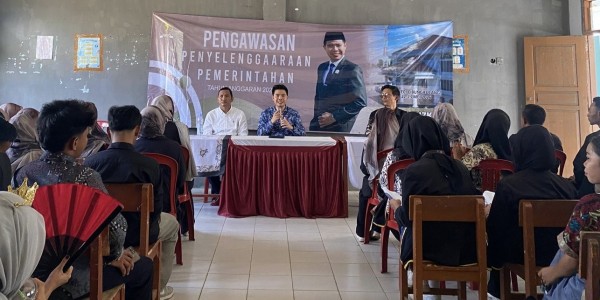 Sektor Pertanian Jadi Perhatian Pengawasan M Rizky di Cibungbulang