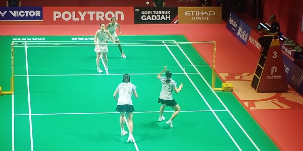 Pearly/Thinaah Tunjukkan Kelas, Hsu/Sung Dipaksa Angkat Koper dari Indonesia Open 2026