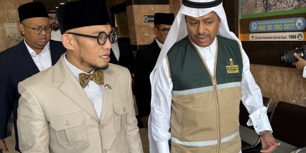 Bertemu Wamenhaj Saudi, Dahnil Bahas Skema Tanazul untuk Kurangi Kepadatan Mina