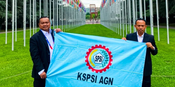 KSPSI AGN Kirim 2 Delegasi ke ILC 114 Jenewa Swiss, Kawal Tuntas Standar Ketenagakerjaan
