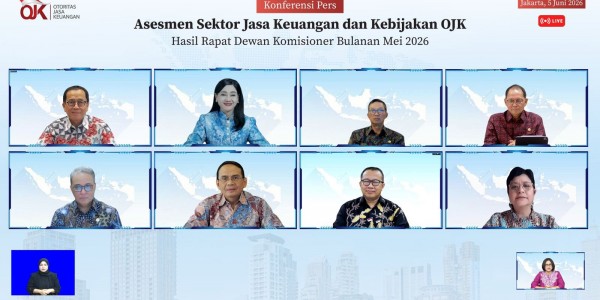 OJK: Stabilitas Sektor Jasa Keuangan Tetap Terjaga di Tengah Tekanan Ekonomi Global