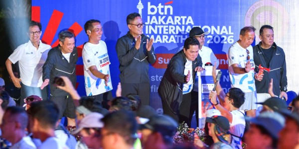 Guncang Jakarta! 45.000 Pelari Sukseskan BTN Jakarta International Marathon 2026, Perkuat Posisi Indonesia di Peta Sport Tourism Dunia