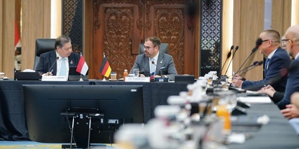 Airlangga dan Jerman Dorong Percepatan IEU-CEPA dan Investasi Hijau