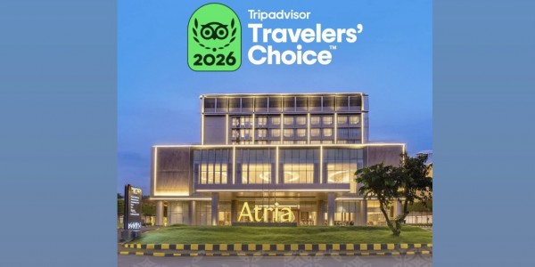 Atria Hotel Malang Raih Tripadvisor Travelers' Choice Award 2026