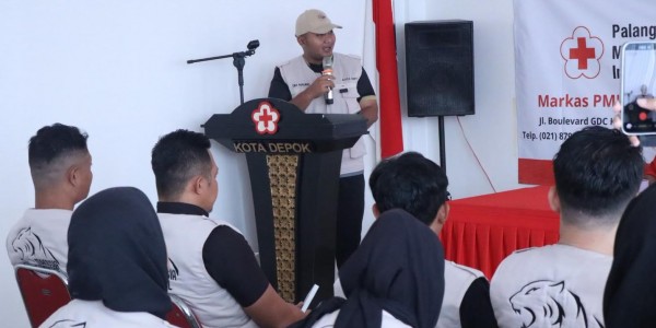 Tingkatkan Efektivitas Tugas, Tim Maung Perkuat Skill Pertolongan Pertama Bersama PMI Depok