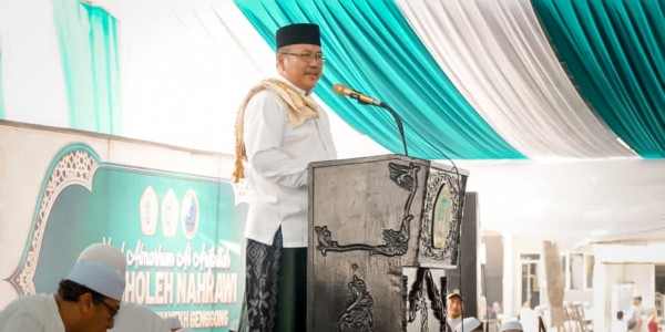 Ali Mufthi: Santri Harus Lanjutkan Perjuangan KH Sholeh Nahrawi dan Mengabdi untuk Bangsa