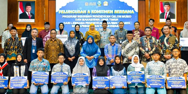 Gubernur Khofifah Luncurkan Program Beasiswa Pendidikan 2026: Jatim Cerdas, Swasta Hebat!