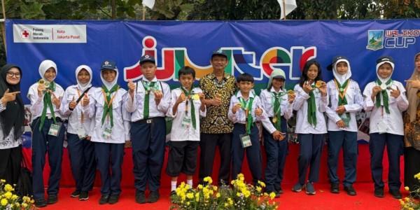 Nyaris Sapu Bersih Juara, SDN Bendungan Hilir 09 Pagi Berjaya di Ajang Jumtek PMR Walikota Cup 2026