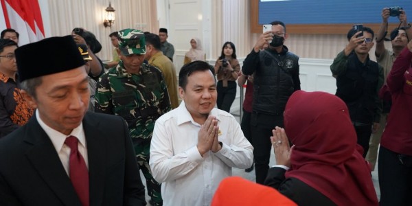 Hadiri Pelantikan Pejabat Pemkot, Ketua DPRD Bogor Tekankan Peningkatan Pelayanan Publik