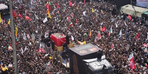 3,8 Juta Orang Hadiri Prosesi Pemakaman Ayatollah Ali Khamenei di Najaf, Irak