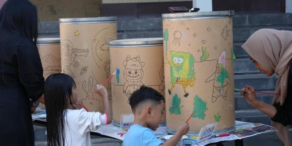 BeSS Resort Malang Sulap Tong Bekas Menjadi Media Edukasi Anak Saat Libur Sekolah