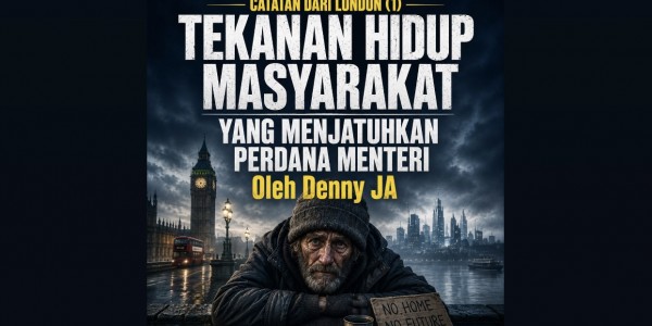 Catatan dari London, Tekanan Hidup Masyarakat yang Menjatuhkan Perdana Menteri