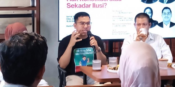 Gelar Talkshow, Perspektiv Tegaskan Hak Berpendapat Tak Boleh Sekadar Jaminan Konstitusi