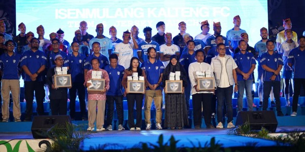 Isen Mulang Kalteng FC Resmi Launching Skuad dan Jersey Baru, Bawa Misi Bangkitkan Sepak Bola Kalteng