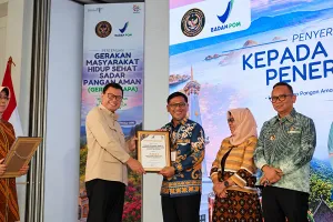Pasar, Sekolah, dan Kader Muda Jatim Raih Penghargaan Nasional Germas SAPA 2026