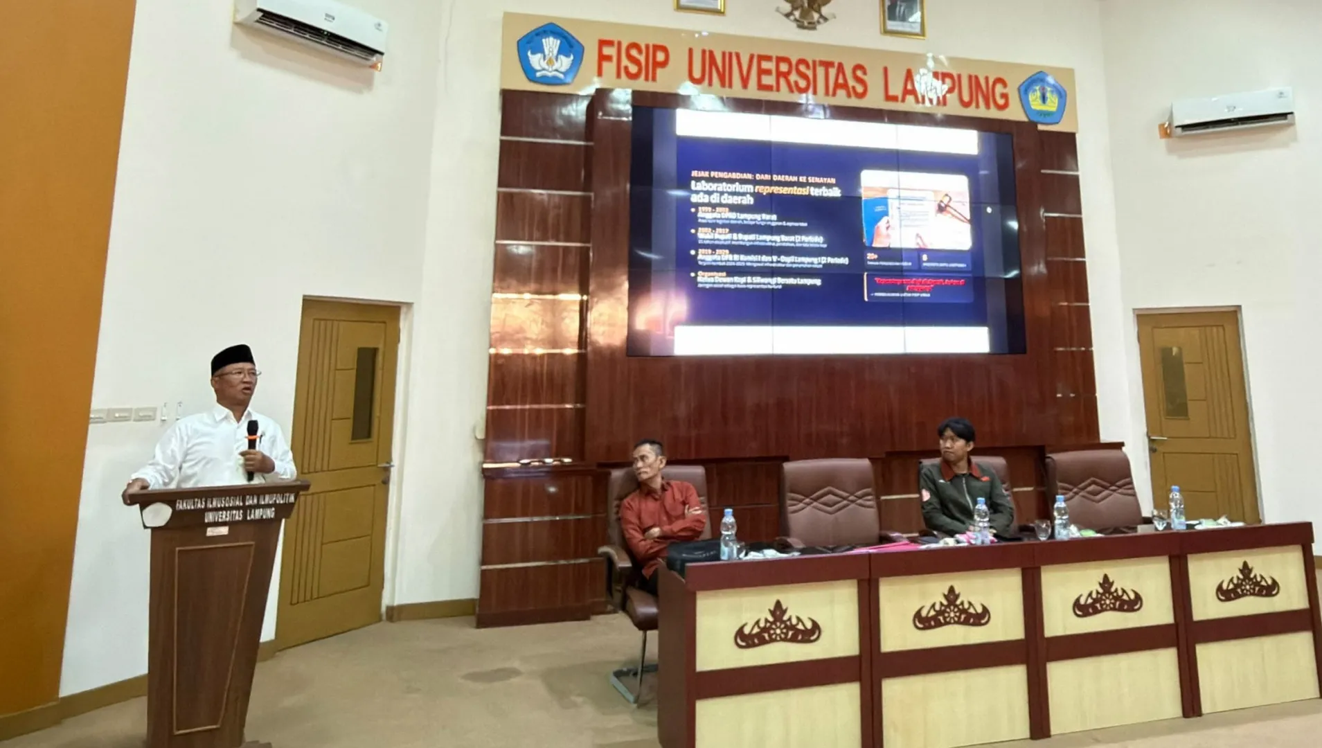 Di Unila, Mukhlis Basri: Jangan Sampai Demokrasi Kehilangan Suara Kritis dari Kampus