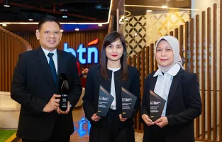 Transformasi Digital Diakui Dunia, BTN Sabet Empat Penghargaan Internasional di Singapura