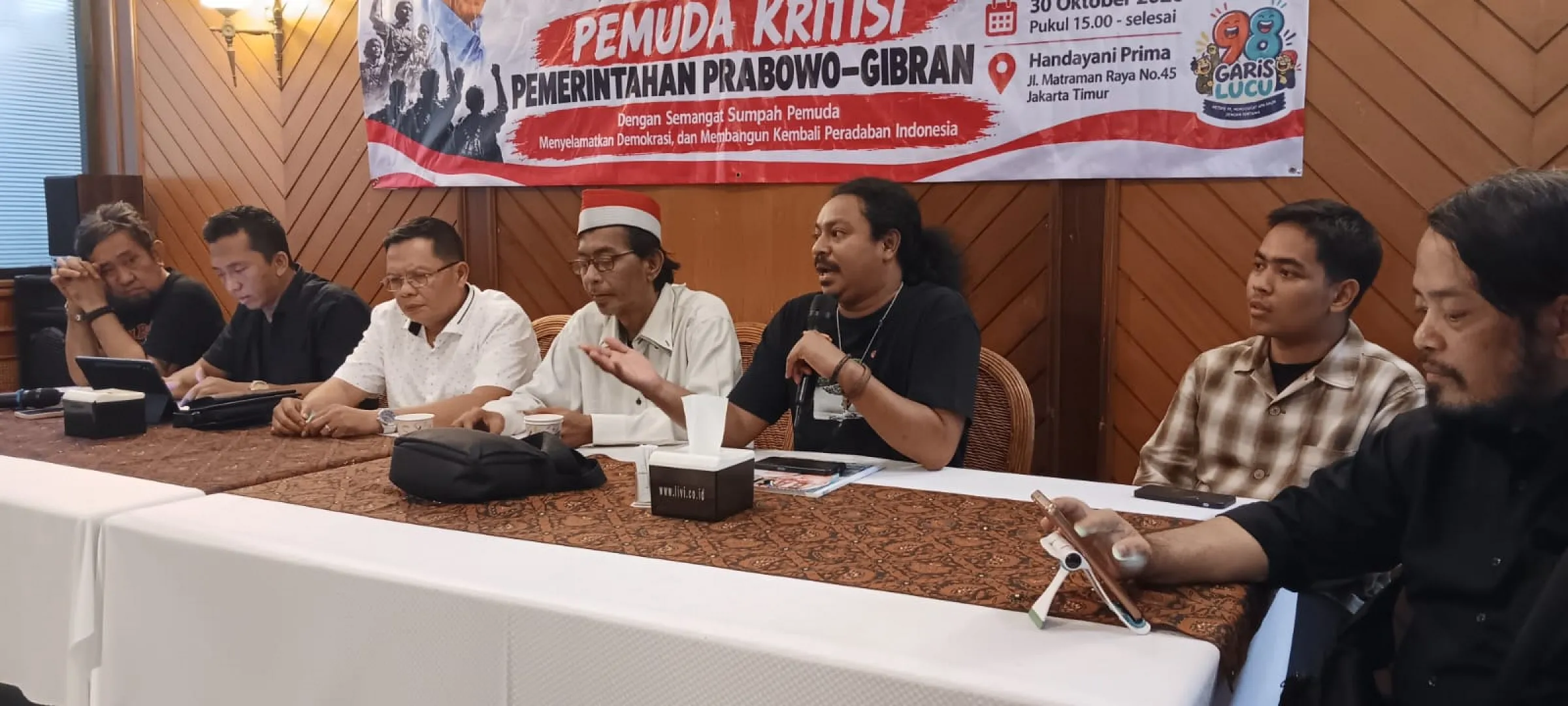 Maklumat Matraman Aktivis 98 : Prabowo - Gibran Jalankan Agenda Reformasi Atau Mundur 