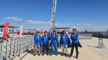 Roket Anbantara Karya Mahasiswa PENS Raih Best Rocket di TEKNOFEST 2026 Turki