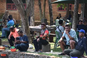 Peserta P4N 70 Lemhannas RI Pererat Tali Silaturahmi Lewat Mancing Bareng