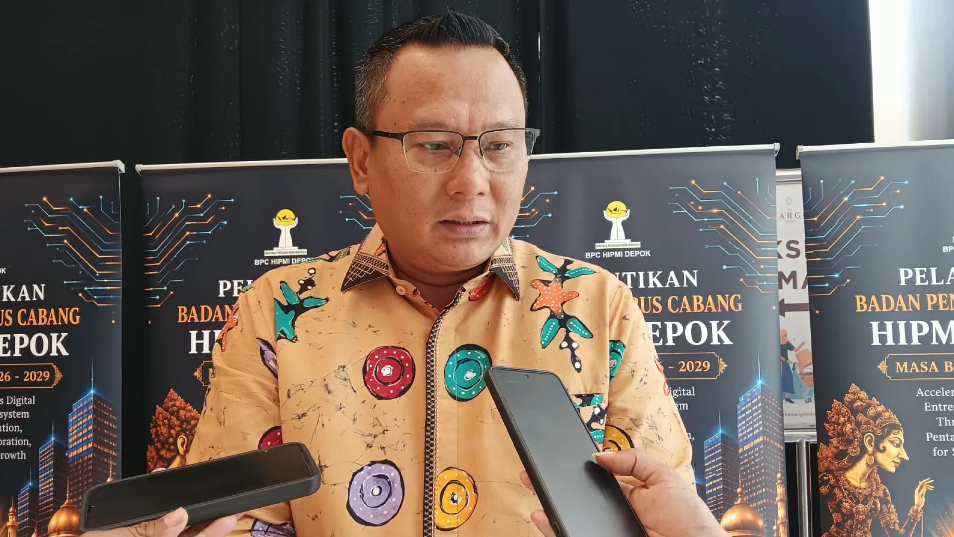 Hamzah Sebut HIPMI Depok Punya Peran Penting dalam Pembinaan UMKM
