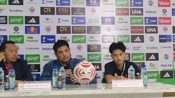 Nil Maizar Kritik Kepemimpinan Wasit Usai Semen Padang Ditahan Imbang PSIS Semarang