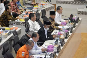 Rapat Komisi V DPR Dengan Mitra Kerja Soal Penyesuaian Anggaran