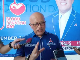 Gelar Donor Darah, Demokrat Depok Tekankan Politik Harus Bersentuhan dengan Masyarakat